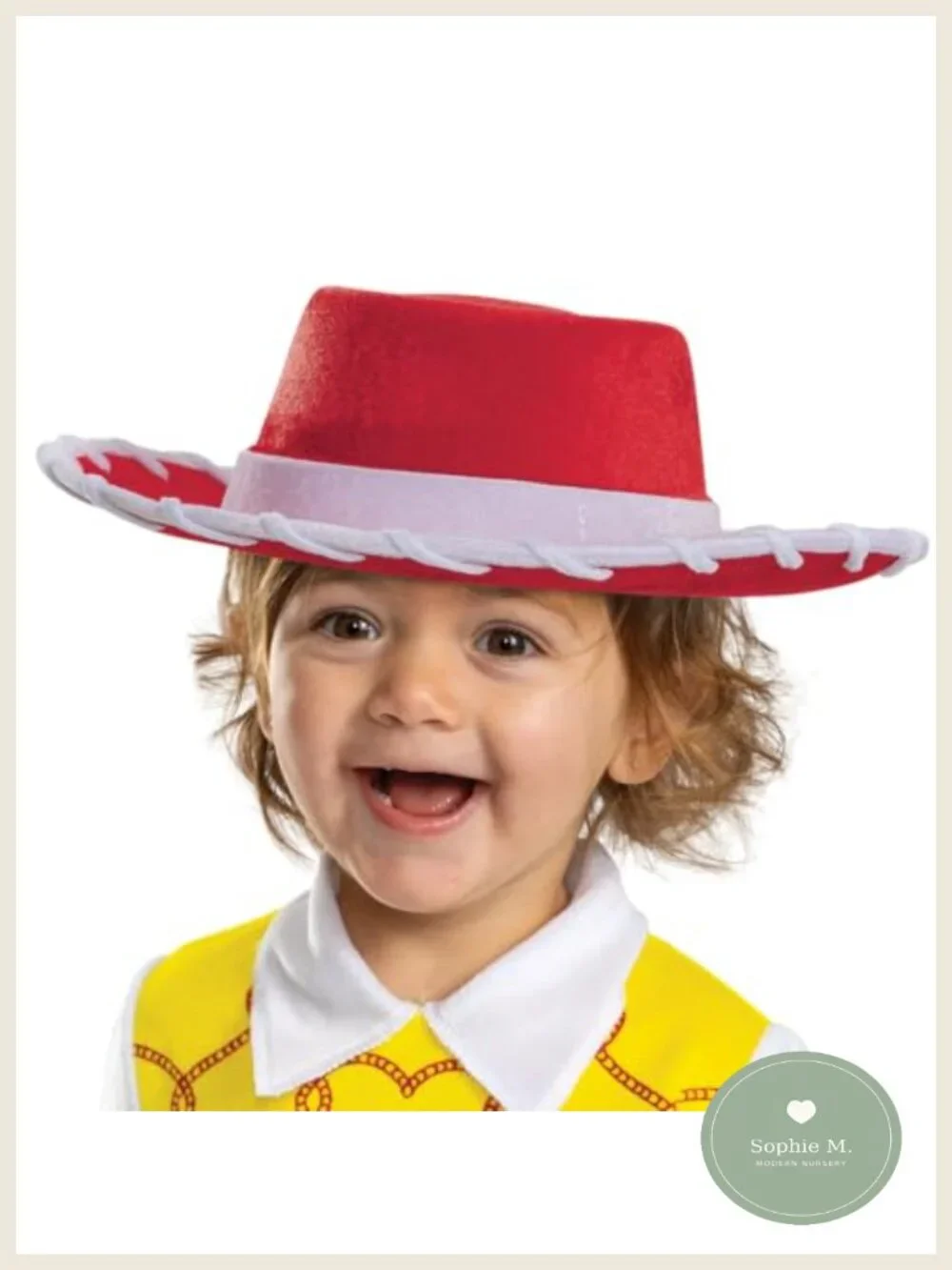 Toddler Jessie Cowgirl Costume Set with Hat, Officially Licensed Disney Toy